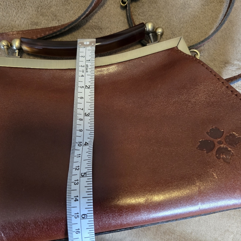 Patricia Nash legant Brown Leather Handbag - Picture 13 of 13